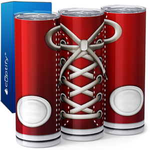 Red Sneakers 20oz Skinny Tumbler