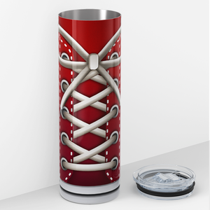 Red Sneakers 20oz Skinny Tumbler