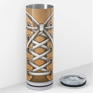 Yellow Sneakers 20oz Skinny Tumbler