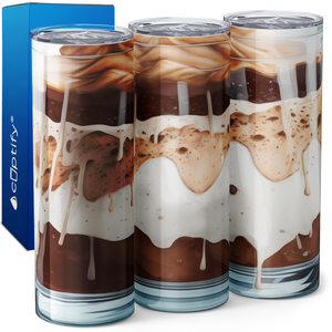 Chocolate Cocktail 20oz Skinny Tumbler