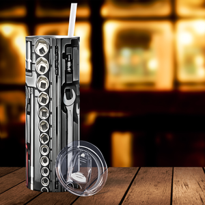 Mechanic Tools 20oz Skinny Tumbler