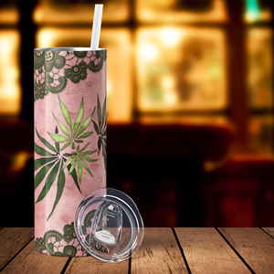 Lace Weeds 20oz Skinny Tumbler