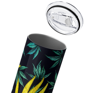 Weeds Pattern 20oz Skinny Tumbler