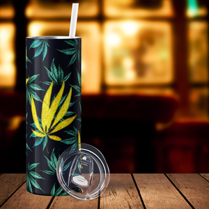 Weeds Pattern 20oz Skinny Tumbler