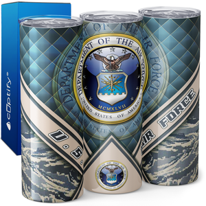 Department of The Air Force 20oz Skinny Tumbler