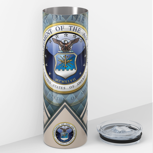 Department of The Air Force 20oz Skinny Tumbler