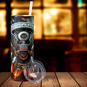 Eagle US Army 20oz Skinny Tumbler