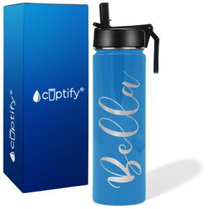 Personalized Bella Style on 24oz Wide Mouth