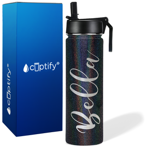 Personalized Bella Style on 24oz Wide Mouth