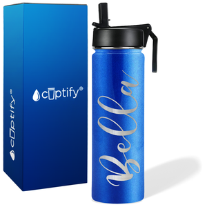 Personalized Bella Style on 24oz Wide Mouth