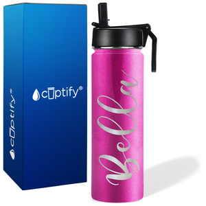 Personalized Bella Style on 24oz Wide Mouth