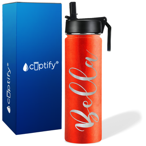 Personalized Bella Style on 24oz Wide Mouth