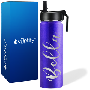 Personalized Bella Style on 24oz Wide Mouth