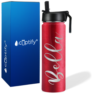 Personalized Bella Style on 24oz Wide Mouth