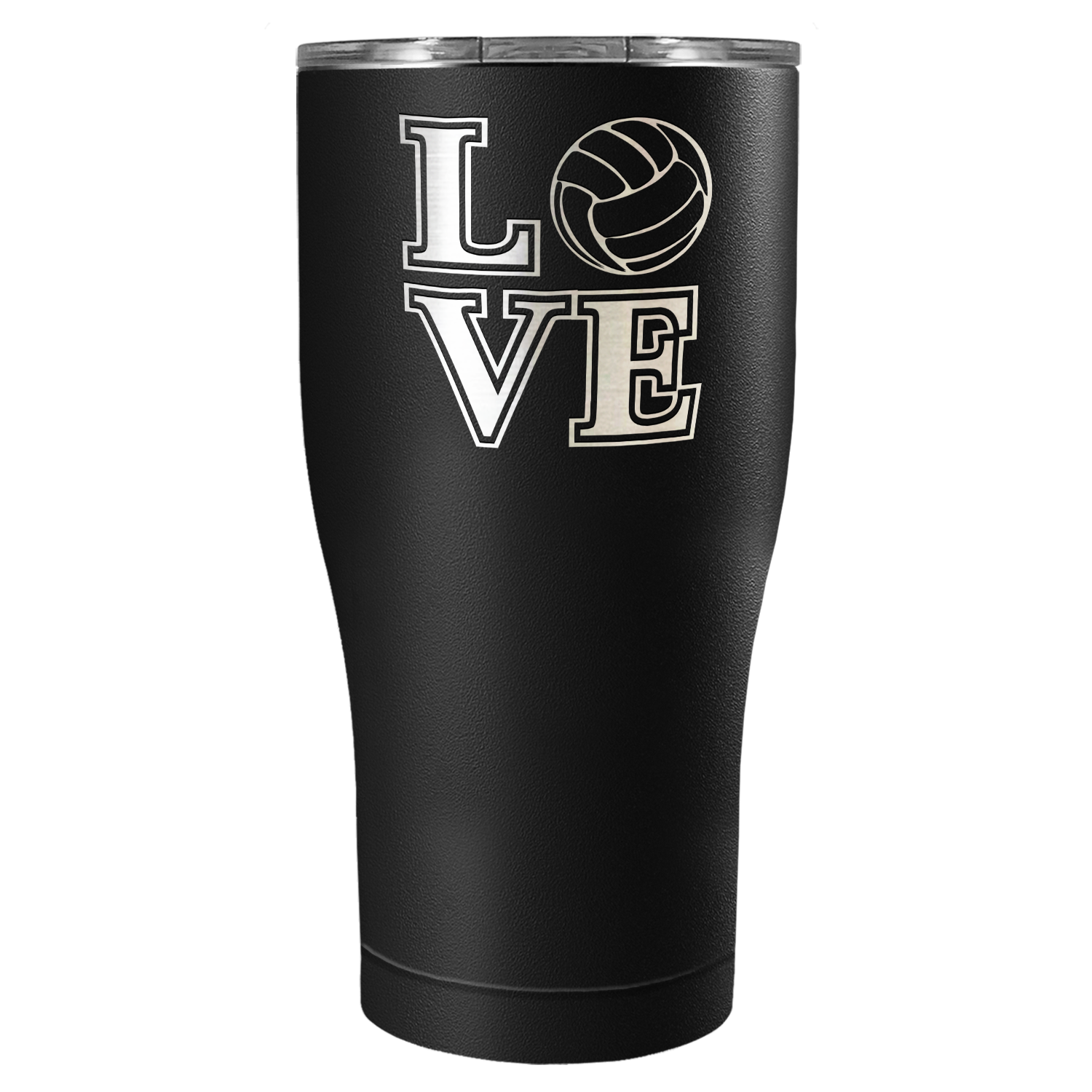 LOVE Volleyball 27oz Curve Stainless Steel Tumbler