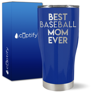 Best Baseball Mom Ever on 27oz Curve Tumbler