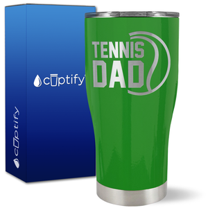 Tennis Dad on 27oz Curve Tumbler