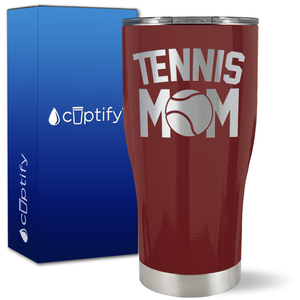 Tennis Mom on 27oz Curve Tumbler