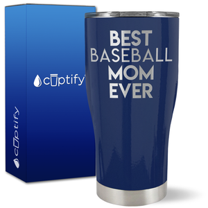 Best Baseball Mom Ever on 27oz Curve Tumbler