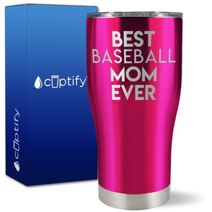 Best Baseball Mom Ever on 27oz Curve Tumbler