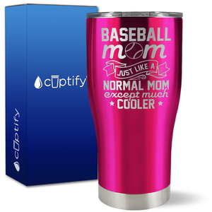 Baseball Mom Just Like a Normal Mom on 27oz Curve Tumbler