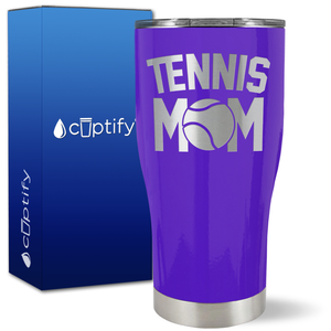 Tennis Mom on 27oz Curve Tumbler