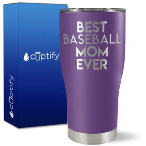 Best Baseball Mom Ever on 27oz Curve Tumbler