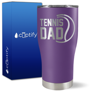 Tennis Dad on 27oz Curve Tumbler