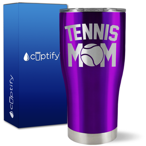 Tennis Mom on 27oz Curve Tumbler