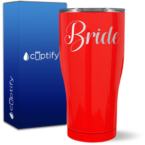 Bride on 27oz Curve Tumbler
