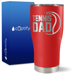 Tennis Dad on 27oz Curve Tumbler