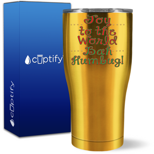 Joy to the World 27oz Curve Tumbler