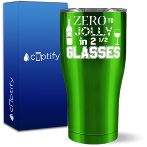 Zero to Jolly 27oz Curve Tumbler