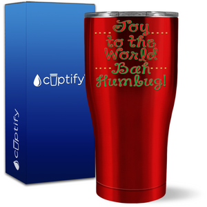 Joy to the World 27oz Curve Tumbler