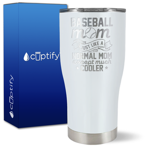 Baseball Mom Just Like a Normal Mom on 27oz Curve Tumbler