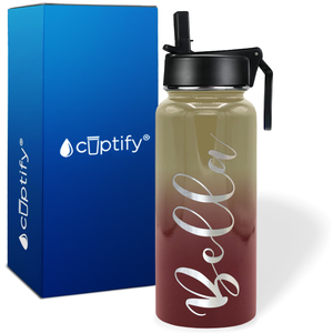 Personalized Bella Style on 32oz Wide Mouth