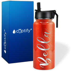 Personalized Bella Style on 32oz Wide Mouth