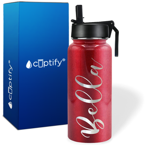 Personalized Bella Style on 32oz Wide Mouth