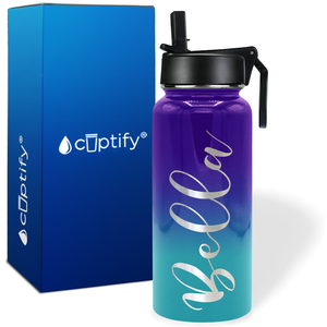 Personalized Bella Style on 32oz Wide Mouth