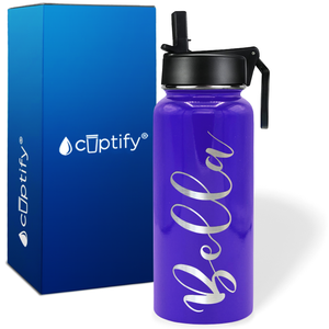 Personalized Bella Style on 32oz Wide Mouth