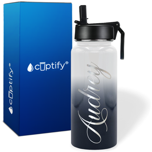 Personalized Audrey Style on 32oz Wide Mouth