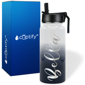 Personalized Bella Style on 32oz Wide Mouth