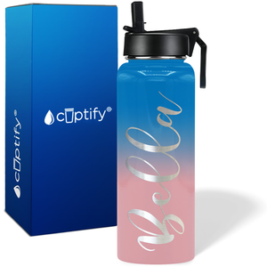 Personalized Bella Style on 40oz Wide Mouth