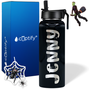 Personalized Spooky on Halloween 40oz Water Bottle