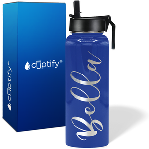 Personalized Bella Style on 40oz Wide Mouth