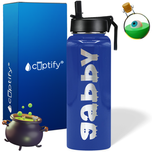 Personalized Haunted on Halloween 40oz Water Bottle