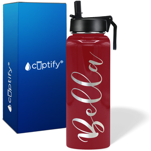 Personalized Bella Style on 40oz Wide Mouth