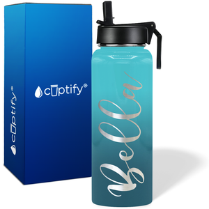 Personalized Bella Style on 40oz Wide Mouth