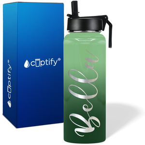 Personalized Bella Style on 40oz Wide Mouth