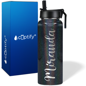 Personalized Miranda Style on 40oz Wide Mouth